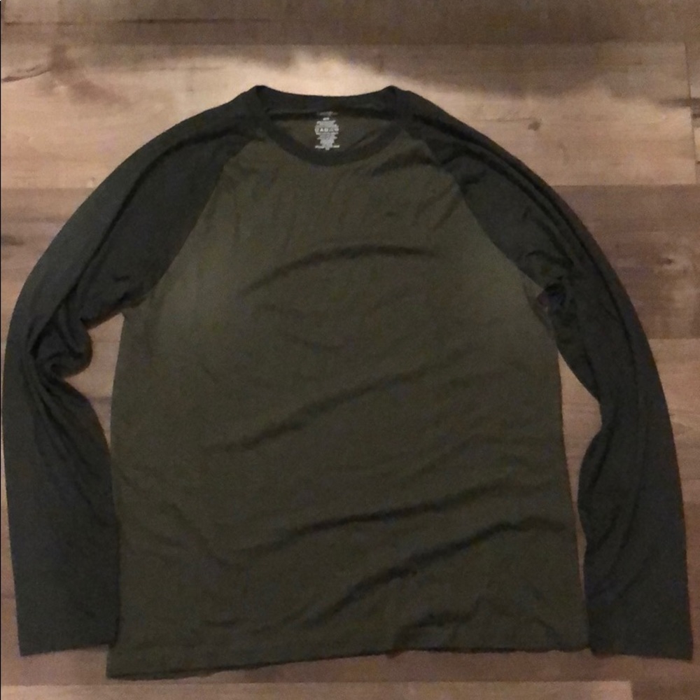 George long sleeve tee camo green